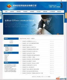 ASP精品 一款藍(lán)色漂亮的網(wǎng)絡(luò)科技公司源碼，助力技術(shù)開發(fā)新高度